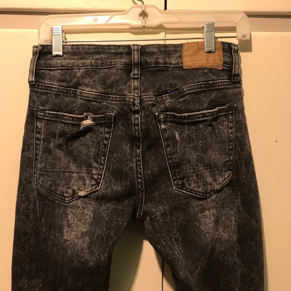 Black ripped skinny jeans - Picture 7 of 7